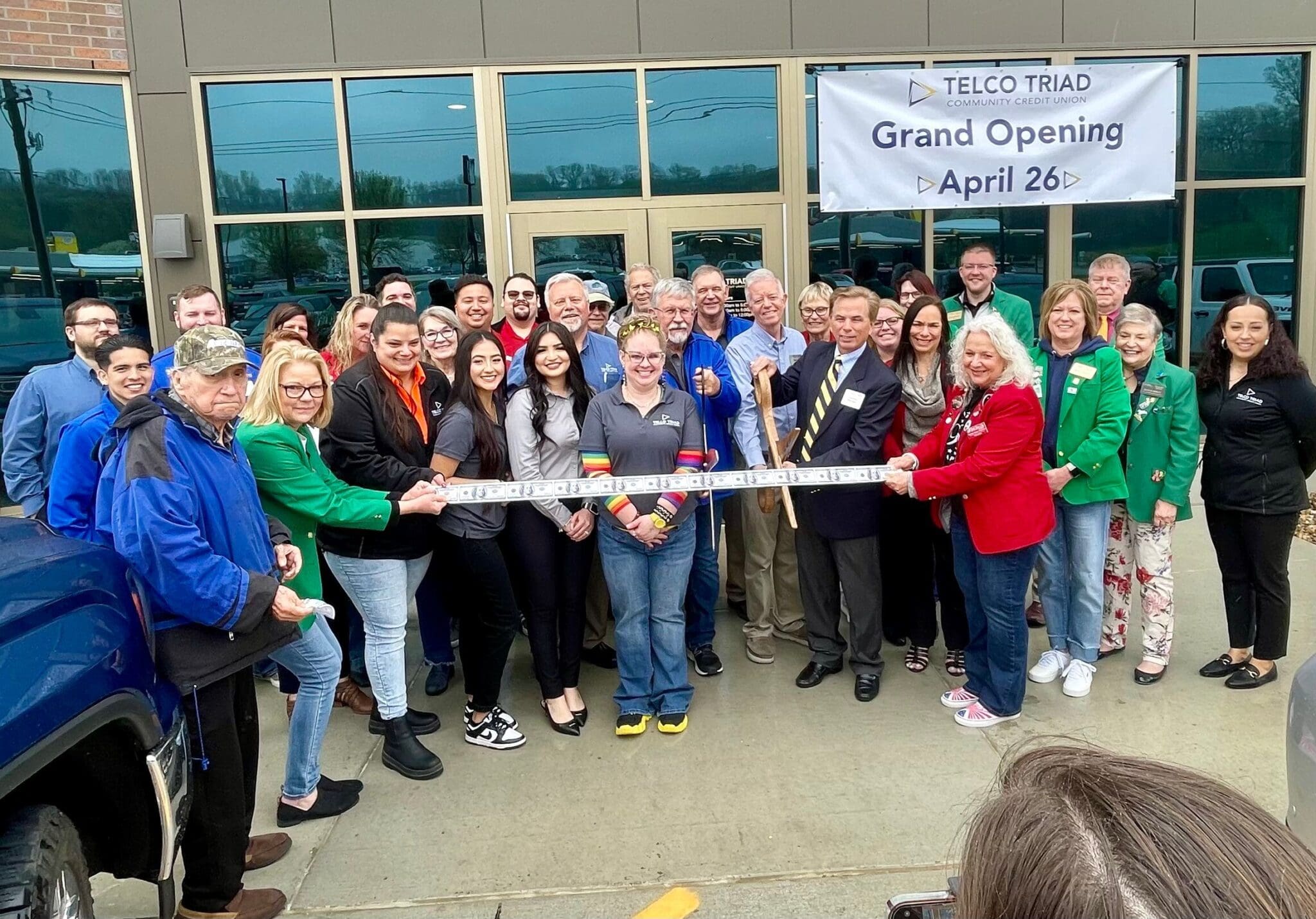 employees celebrating