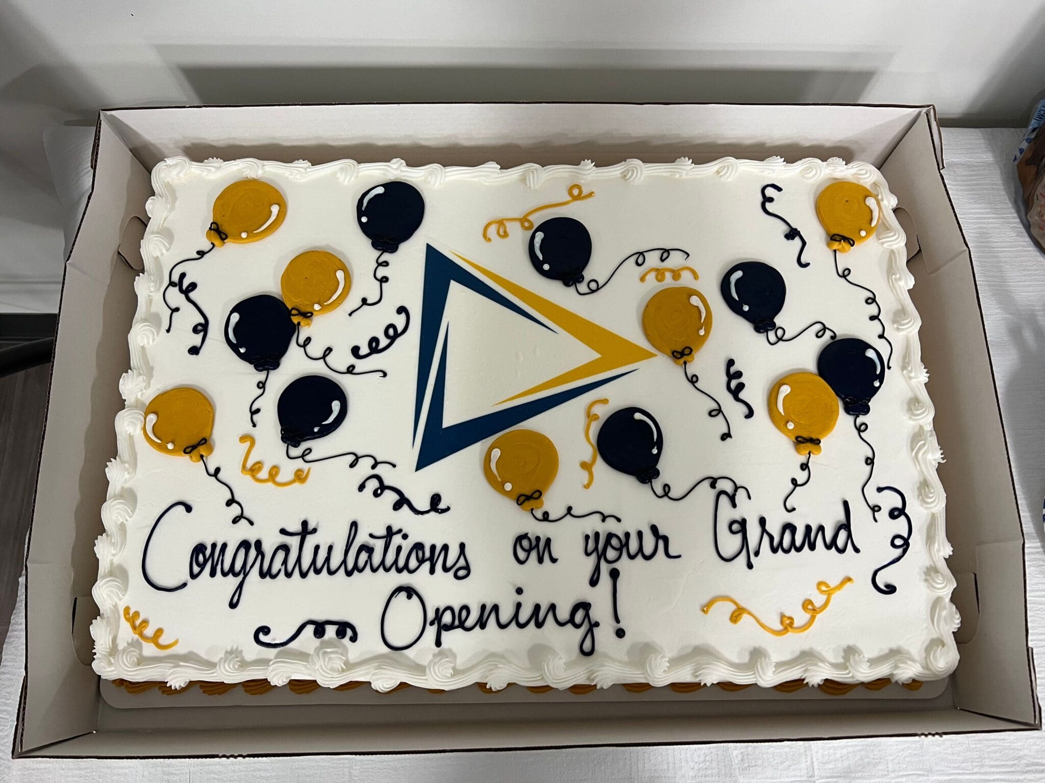 cake for grand opening