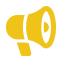 icon illustration of a megaphone